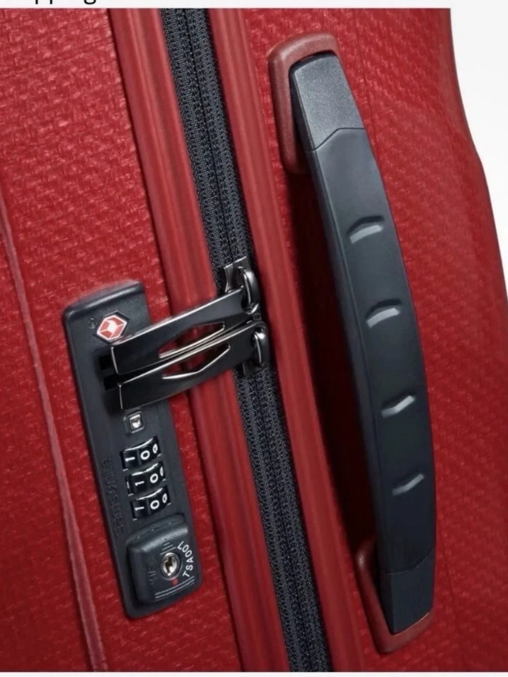 Samsonite exterior features